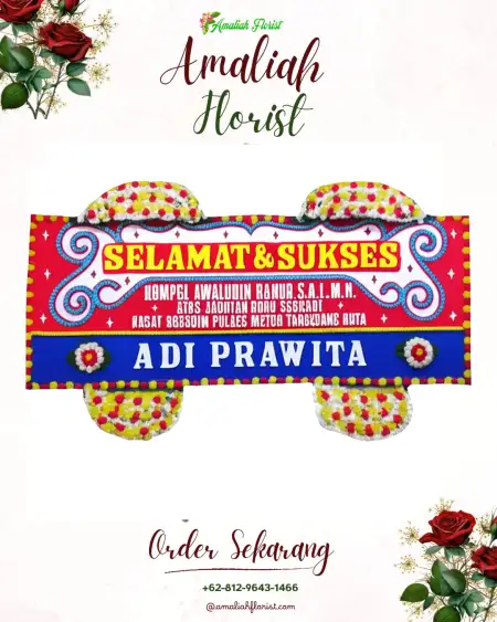 Papan Bunga Ucapan Selamat Patalan